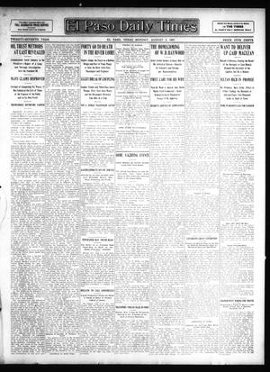 El Paso Daily Times (El Paso, Tex.), Vol. 27, Ed. 1 Monday, August 5, 1907