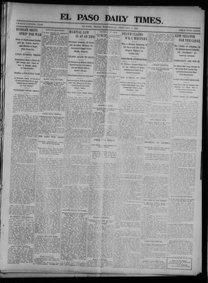 El Paso Daily Times. (El Paso, Tex.), Vol. 24, Ed. 1 Wednesday, February 3, 1904