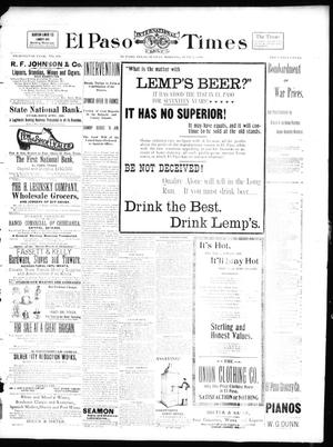 El Paso International Daily Times (El Paso, Tex.), Vol. 18, No. 134, Ed. 1 Sunday, June 5, 1898