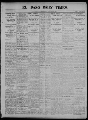 El Paso Daily Times. (El Paso, Tex.), Vol. 23, Ed. 1 Wednesday, January 7, 1903