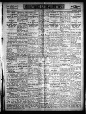 El Paso Daily Times (El Paso, Tex.), Vol. 25, Ed. 1 Saturday, March 4, 1905