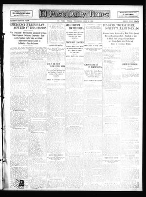 El Paso Daily Times (El Paso, Tex.), Vol. 28, Ed. 1 Thursday, May 28, 1908