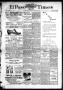Thumbnail image of item number 1 in: 'El Paso International Daily Times (El Paso, Tex.), Vol. 17, No. 157, Ed. 1 Saturday, July 3, 1897'.