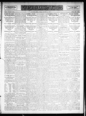 El Paso Daily Times (El Paso, Tex.), Vol. 26, Ed. 1 Friday, January 11, 1907