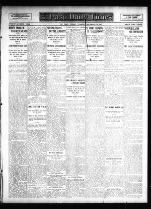 El Paso Daily Times (El Paso, Tex.), Vol. 27, Ed. 1 Tuesday, November 19, 1907
