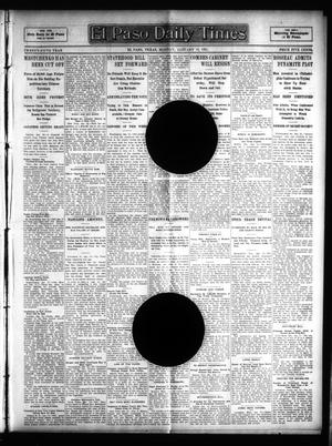El Paso Daily Times (El Paso, Tex.), Vol. 25, Ed. 1 Monday, January 16, 1905