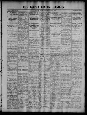 El Paso Daily Times. (El Paso, Tex.), Vol. 23, No. 96, Ed. 1 Tuesday, August 18, 1903