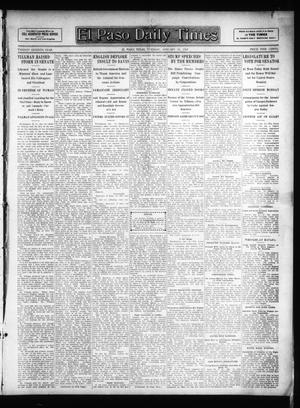 El Paso Daily Times (El Paso, Tex.), Vol. 26, Ed. 1 Tuesday, January 22, 1907