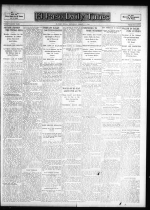 Primary view of object titled 'El Paso Daily Times (El Paso, Tex.), Vol. 26, Ed. 1 Saturday, March 3, 1906'.