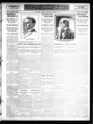 El Paso Daily Times (El Paso, Tex.), Vol. 28, Ed. 1 Wednesday, March 11, 1908