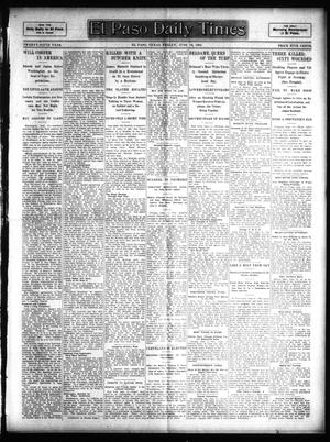 Primary view of object titled 'El Paso Daily Times (El Paso, Tex.), Vol. 25, Ed. 1 Friday, June 16, 1905'.