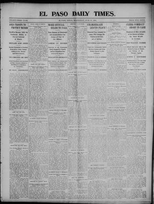 El Paso Daily Times. (El Paso, Tex.), Vol. 23, No. 27, Ed. 1 Wednesday, June 10, 1903