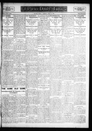 El Paso Daily Times (El Paso, Tex.), Vol. 26, Ed. 1 Tuesday, June 12, 1906