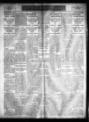 Primary view of object titled 'El Paso Daily Times (El Paso, Tex.), Vol. 24, Ed. 1 Friday, December 2, 1904'.
