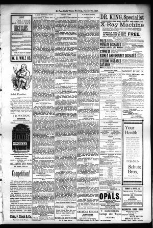 El Paso International Daily Times (El Paso, Tex.), Vol. 17, Ed. 1 Monday, January 11, 1897