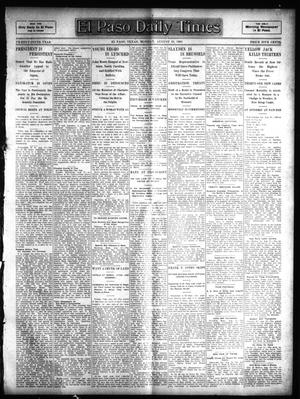 El Paso Daily Times (El Paso, Tex.), Vol. 25, Ed. 1 Monday, August 28, 1905
