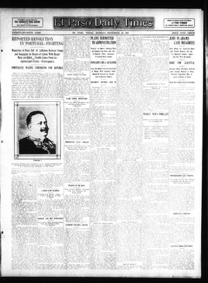 El Paso Daily Times (El Paso, Tex.), Vol. 27, Ed. 1 Monday, November 25, 1907