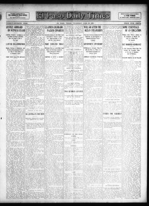 El Paso Daily Times (El Paso, Tex.), Vol. 27, Ed. 1 Thursday, June 20, 1907