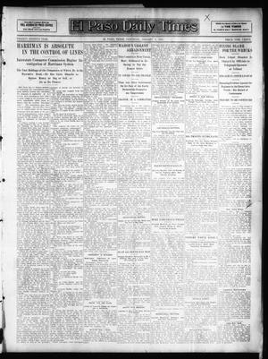 El Paso Daily Times (El Paso, Tex.), Vol. 26, Ed. 1 Saturday, January 5, 1907