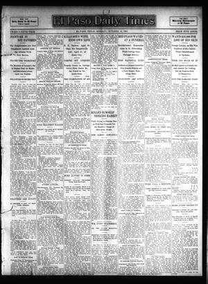 El Paso Daily Times (El Paso, Tex.), Vol. 25, Ed. 1 Monday, October 16, 1905