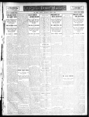 El Paso Daily Times (El Paso, Tex.), Vol. 28, Ed. 1 Thursday, April 2, 1908