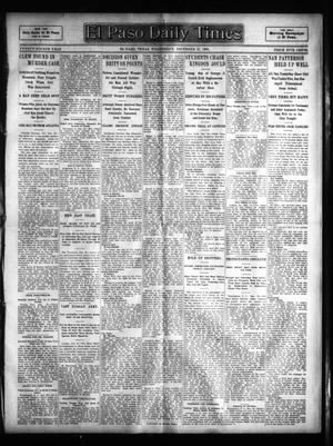 Primary view of object titled 'El Paso Daily Times (El Paso, Tex.), Vol. 24, Ed. 1 Wednesday, December 21, 1904'.