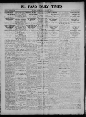 El Paso Daily Times. (El Paso, Tex.), Vol. 23, Ed. 1 Monday, October 12, 1903
