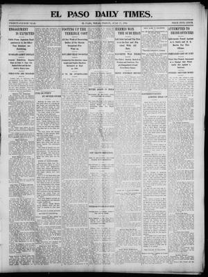 El Paso Daily Times. (El Paso, Tex.), Vol. 24, Ed. 1 Friday, June 17, 1904