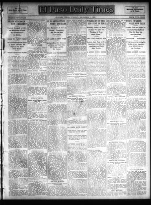 El Paso Daily Times (El Paso, Tex.), Vol. 25, Ed. 1 Tuesday, December 12, 1905