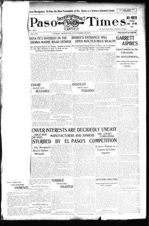 El Paso International Daily Times (El Paso, Tex.), Vol. 21, No. 173, Ed. 1 Friday, November 15, 1901