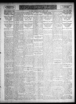 El Paso Daily Times (El Paso, Tex.), Vol. 27, Ed. 1 Thursday, June 6, 1907