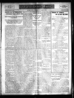 El Paso Daily Times (El Paso, Tex.), Vol. 24, Ed. 1 Thursday, November 17, 1904