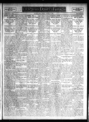 El Paso Daily Times (El Paso, Tex.), Vol. 26, Ed. 1 Monday, January 15, 1906