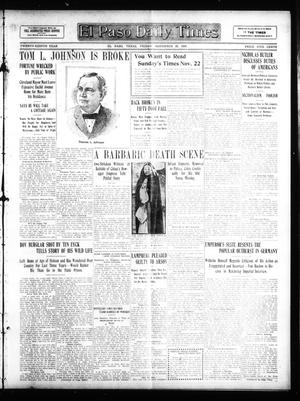 El Paso Daily Times (El Paso, Tex.), Vol. 28, Ed. 1 Friday, November 20, 1908