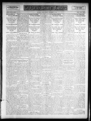 El Paso Daily Times (El Paso, Tex.), Vol. 26, Ed. 1 Friday, December 7, 1906