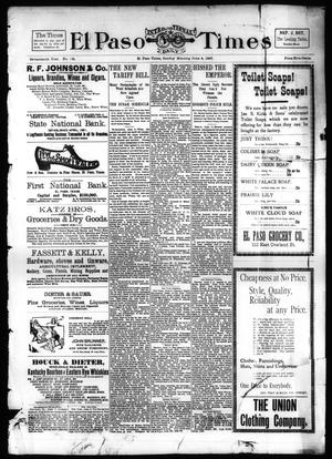 El Paso International Daily Times (El Paso, Tex.), Vol. 17, No. 134, Ed. 1 Sunday, June 6, 1897