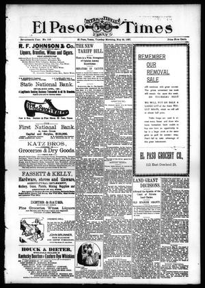 El Paso International Daily Times (El Paso, Tex.), Vol. 17, No. 123, Ed. 1 Tuesday, May 25, 1897