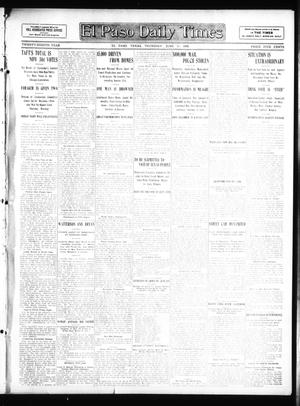 El Paso Daily Times (El Paso, Tex.), Vol. 28, Ed. 1 Thursday, June 11, 1908