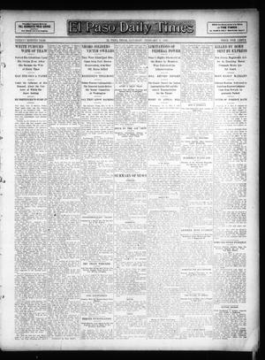 El Paso Daily Times (El Paso, Tex.), Vol. 26, Ed. 1 Saturday, February 9, 1907