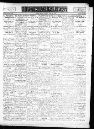 El Paso Daily Times (El Paso, Tex.), Vol. 26, Ed. 1 Saturday, June 30, 1906