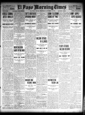 El Paso Morning Times (El Paso, Tex.), Vol. 32, Ed. 1 Thursday, October 10, 1912