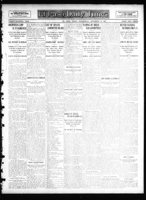 El Paso Daily Times (El Paso, Tex.), Vol. 27, Ed. 1 Wednesday, December 18, 1907