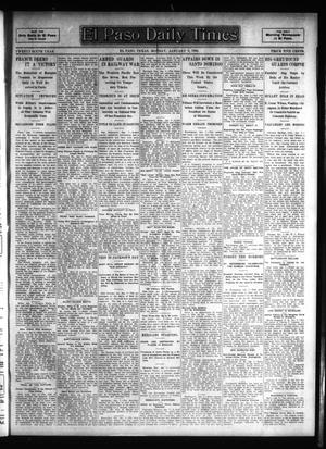 El Paso Daily Times (El Paso, Tex.), Vol. 26, Ed. 1 Monday, January 8, 1906