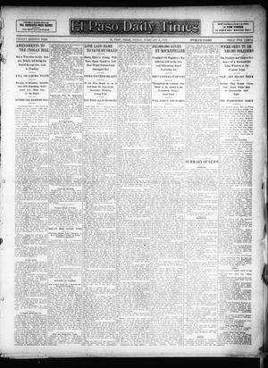 El Paso Daily Times (El Paso, Tex.), Vol. 26, Ed. 1 Friday, February 8, 1907
