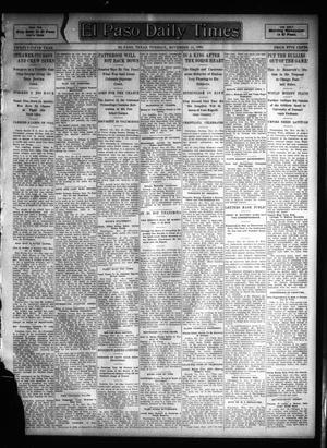 Primary view of object titled 'El Paso Daily Times (El Paso, Tex.), Vol. 25, Ed. 1 Tuesday, November 21, 1905'.
