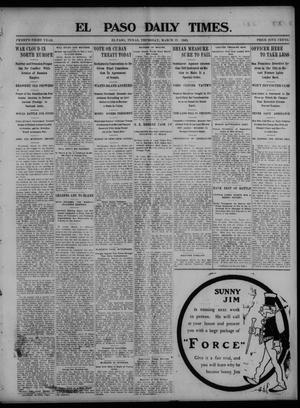 El Paso Daily Times. (El Paso, Tex.), Vol. 23, Ed. 1 Thursday, March 19, 1903