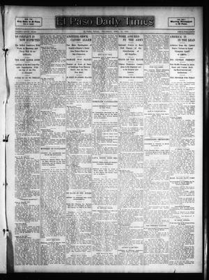 El Paso Daily Times (El Paso, Tex.), Vol. 26, Ed. 1 Thursday, April 26, 1906