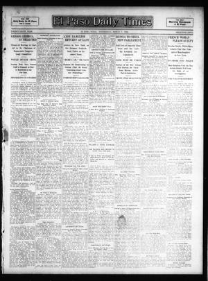 El Paso Daily Times (El Paso, Tex.), Vol. 26, Ed. 1 Wednesday, March 7, 1906