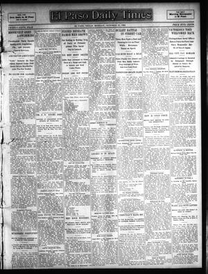 Primary view of object titled 'El Paso Daily Times (El Paso, Tex.), Vol. 25, Ed. 1 Monday, October 23, 1905'.