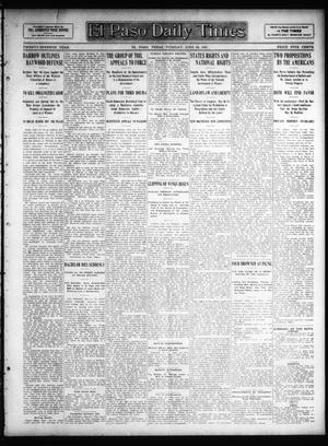 El Paso Daily Times (El Paso, Tex.), Vol. 27, Ed. 1 Tuesday, June 25, 1907